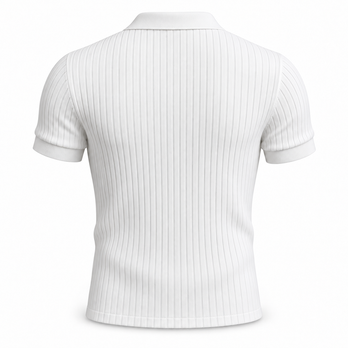 Walkora Ribbed Knit Polo