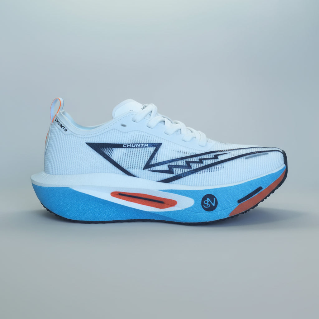Walkora Carbon Marathon Laufschuh Weiß